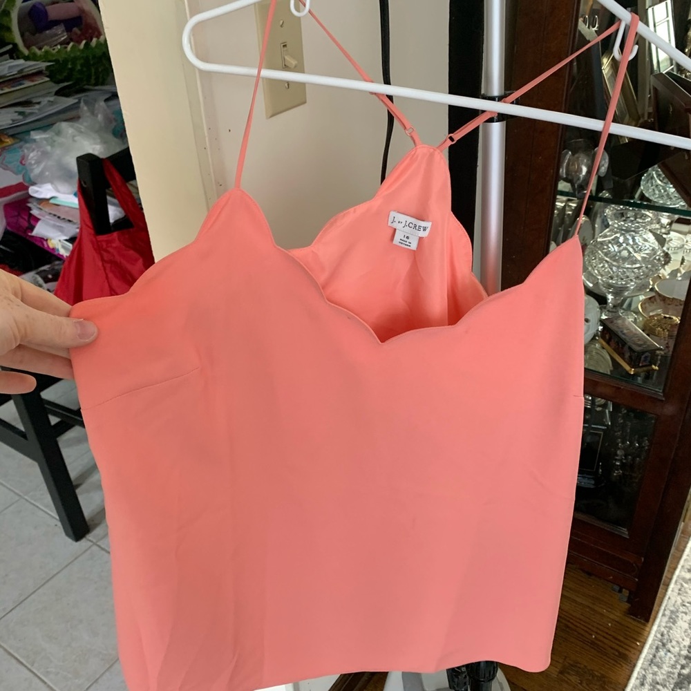 J by JCrew Scallop Edge Top